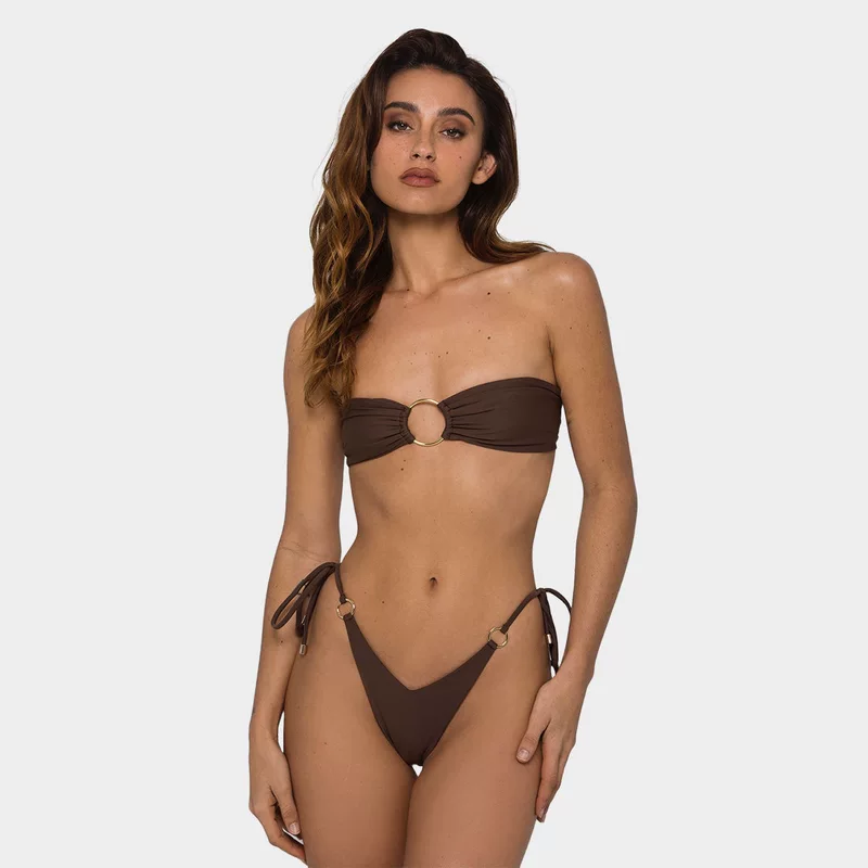 (Cross-border trading), solid bra top, split sexy swimwear, high-quality style