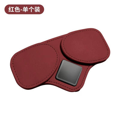 Bag Multifunctional Sunglasses Double Clip – Car Glasses Clip/Bill Clip - red