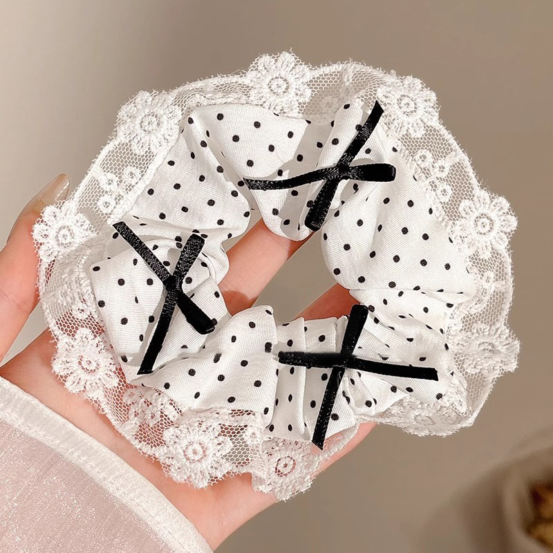 Anillo de cabello perezoso coreano cuerda de cabeza intestino grande niñas de alto nivel de la sensación de cabello de alta elasticidad correa de cabello de cabello super grande