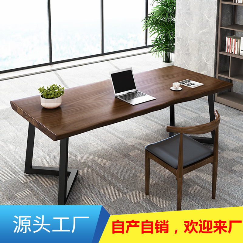 미국 스타일의 학생 책상 사무실 책상 및 의자 단단한 나무 사무실 책상 현대 데스크톱 홈 컴퓨터 책상