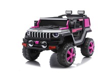 新款儿童电动汽车越野车可坐人遥控车男女宝宝玩具车电瓶车
