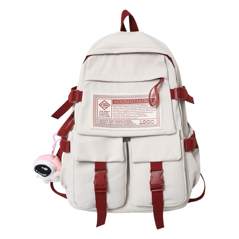 School Bag, Backpack, Women's 2026 New Style Backpack, Junior High School Girls, College Students, Large Capacity, Weight-Reducing Travel Bag, Luggage Bag