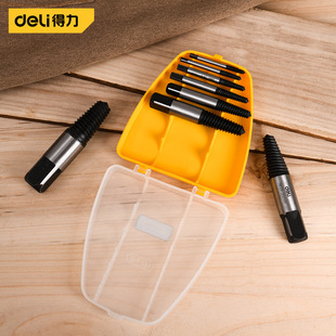 Powerful Tool: 8-Piece Set of Broken Screw Extractors for Repairing Slippery Teeth and Reverse Teeth Dh-Qcq008-Wd1
