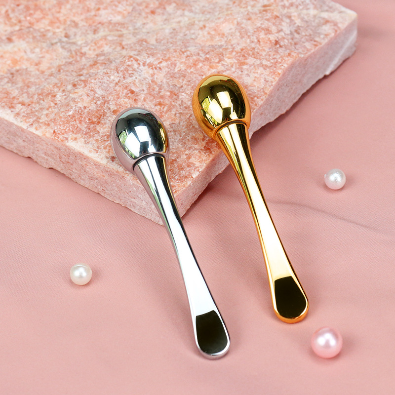 Product Mini Metal Size Double Roller Eye Massager Imported Eye Cream Beauty Tool Eye Cream Stick