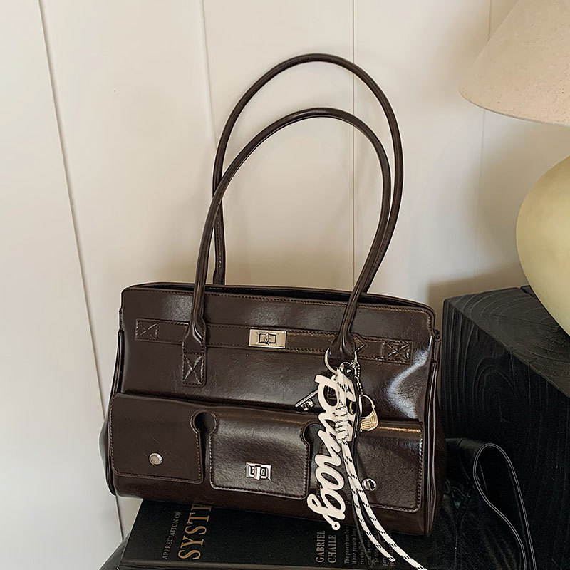 Retro business messenger tas voor dames luxe schoudertas_voghion.com