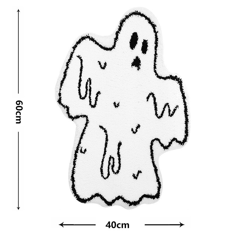 クロスボーダーラベル付きハロウィンカボチャ要素装飾玄関ドアマット汚れにくいお手入れが簡単なカーペット|undefined