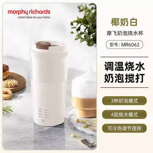 Mole Mr6062 Water Cup Milk Frother 300ml Travel Portable Water Kettle Hot Water Kettle Thermos Cup