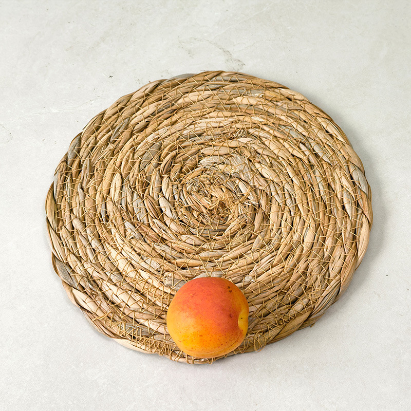 Fábrica de fuente transfronteriza almohadilla de cama almohadilla de taza cocina redonda almohadilla de barro