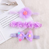 Children's headband girl's, cute hair accessory for princess for new born, jewelry suitable for photo sessions, Korean style, flowered