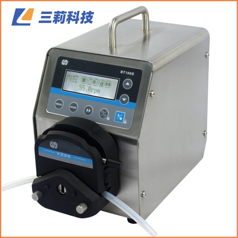 Перистальтический насос Leif BT103S с регулируемой скоростью, лабораторный насос для перекачки химических жидкостей, насос непрерывного количественного дозирования