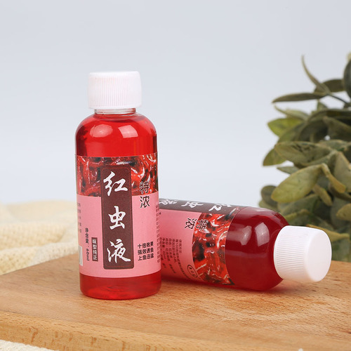 Red worm liquid concentrate, wild fishing agent, killing crucian carp, carp, silver carp and bighead carp, Luofei opening agent, fish attractant, autumn and winter fishing medicine