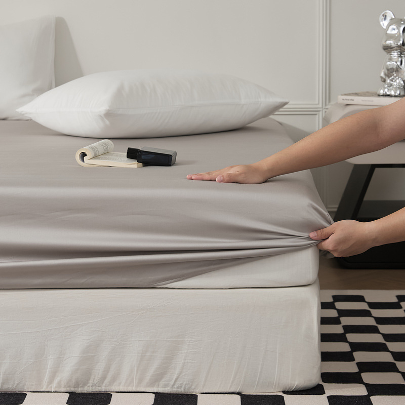 Cama única - gris pin