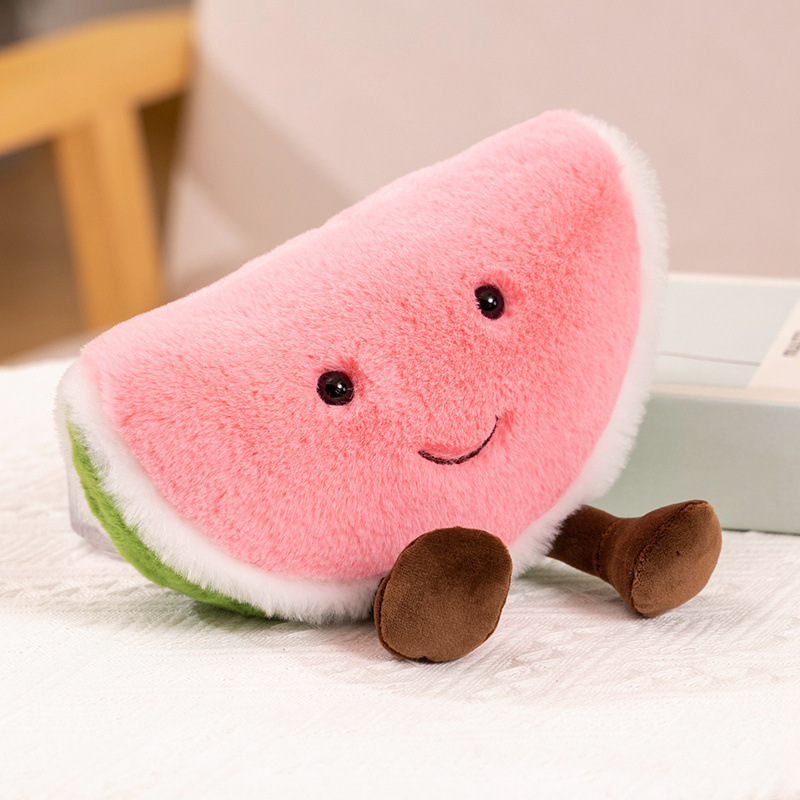 Jellyc transfronterizo simulación de muñecas de frutas y verduras juguetes de peluche divertidos muñecas adorables adornos comercio exterior al por mayor