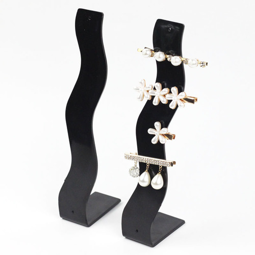Hairpin Rack Display Stand Organizer Plastic Accessory Stand Bracelet Hair Tie Holder