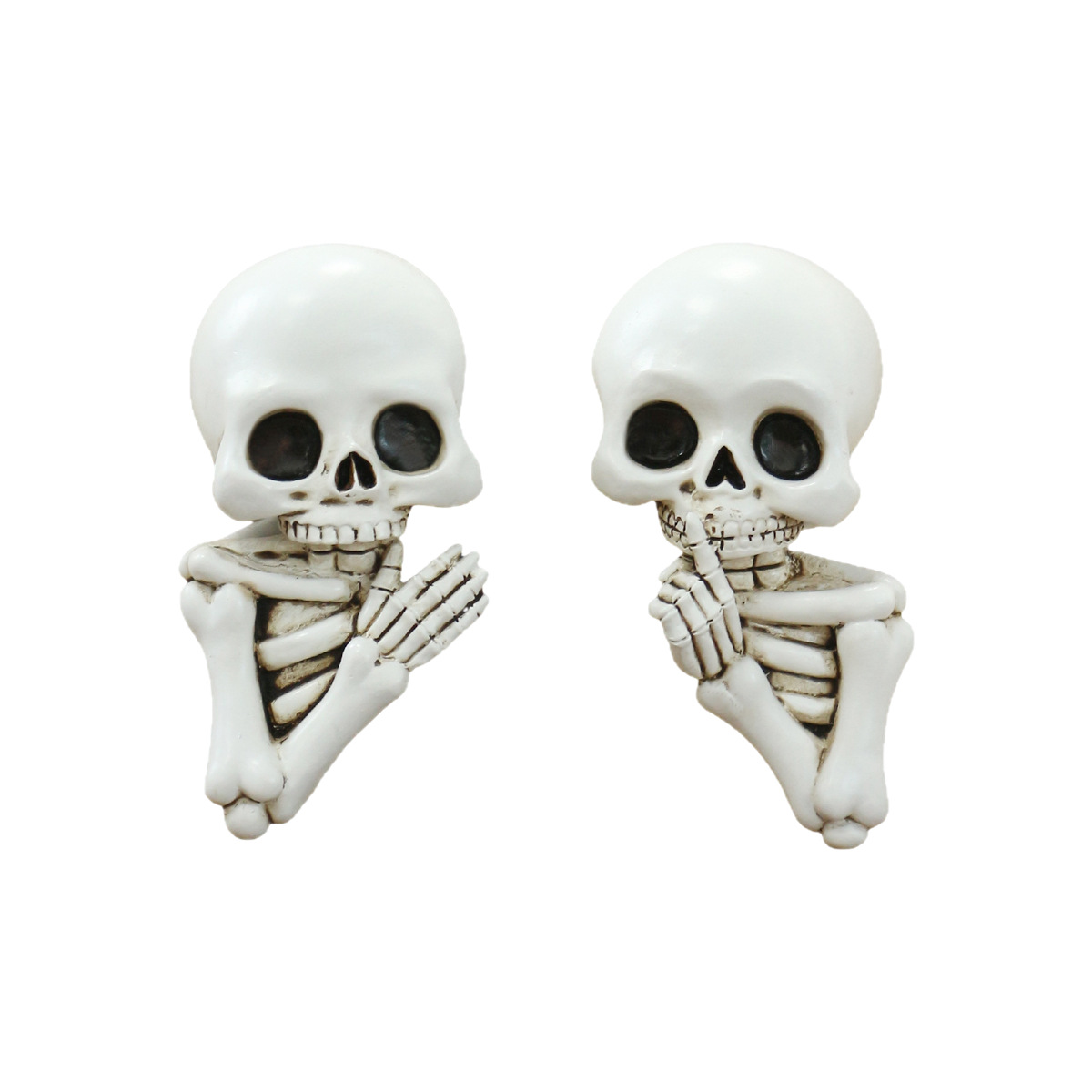  New Skull Switch Sticker Decorative Crafts Halloween Resin Ornaments Home Wall Sticker Ghost Head