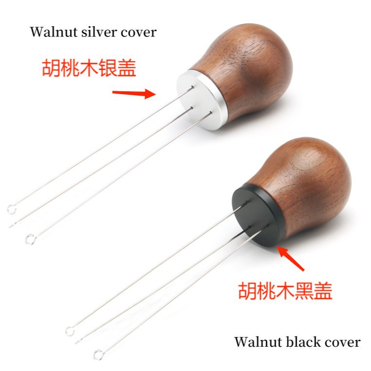 Café transfronterizo tela en polvo aguja bloque interruptor de acero inoxidable en polvo máquina de café espresso italiana aguja café paño dispensador de polvo