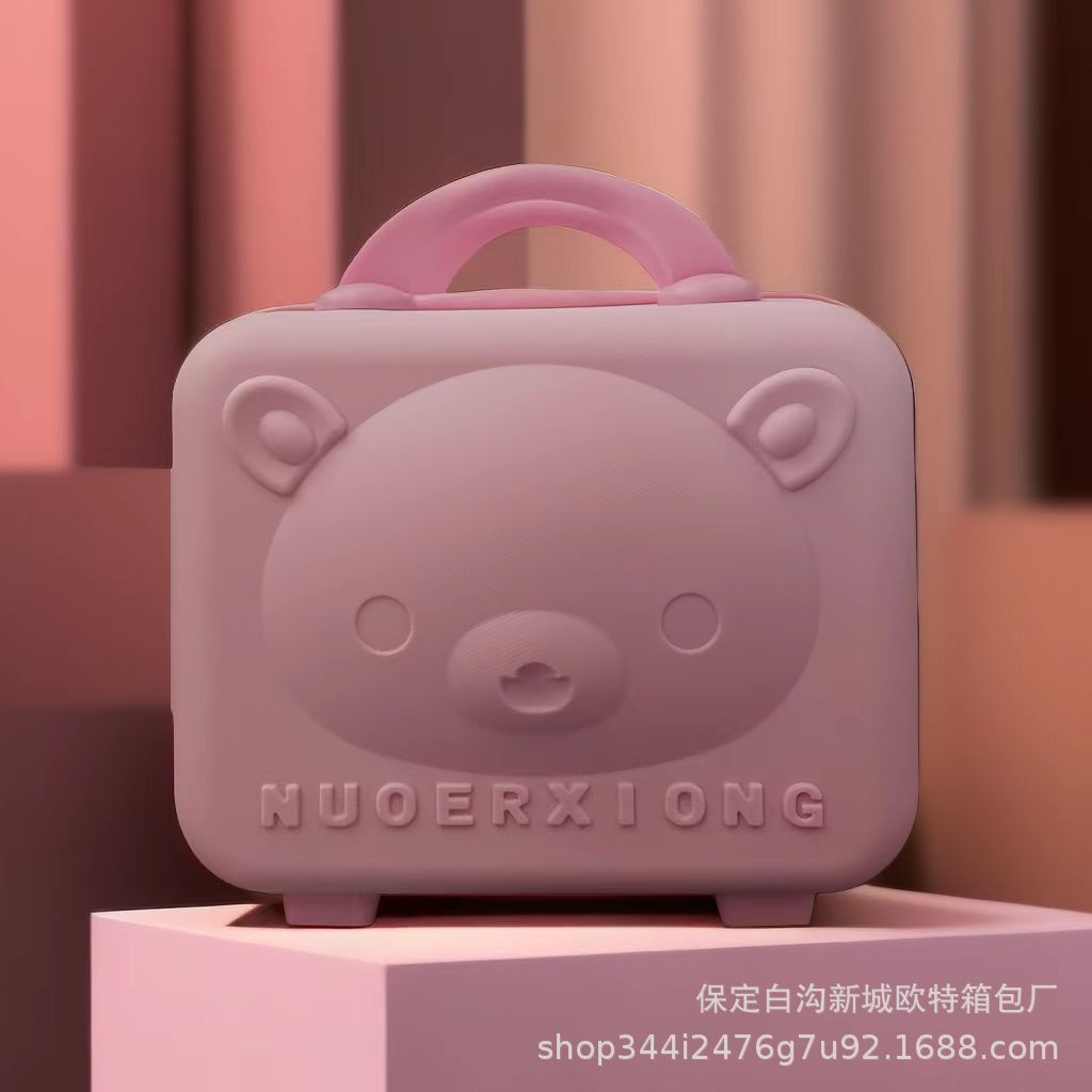 Deep pink (with lock) transfer style