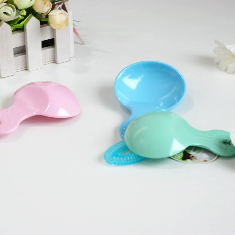 Hupu Круглый с кольцом ложка еды любимчика Собака ложка еды любимчика количественное Кормление собака еда лопатой магазин оптом