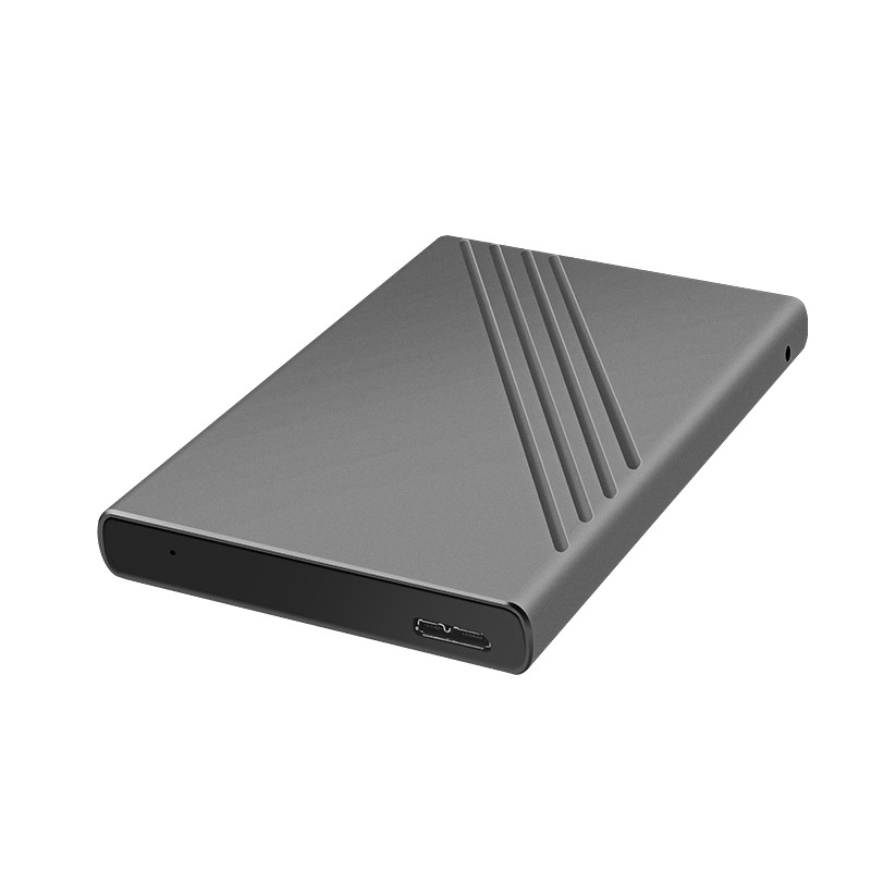 2,5 pulgadas SSD caja de disco duro de estado sólido usb3.0 a SATA puerto serie portátil móvil caja de disco duro de aleación de aluminio modelo privado