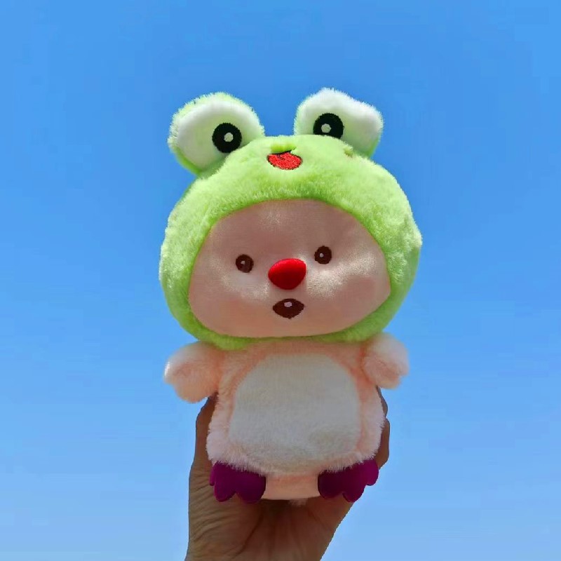 Juguetes de peluche lindos muñecas de frutas almohada muñeca agarra muñeca boda tira muñeca de tela muñeca estand juguetes regalos