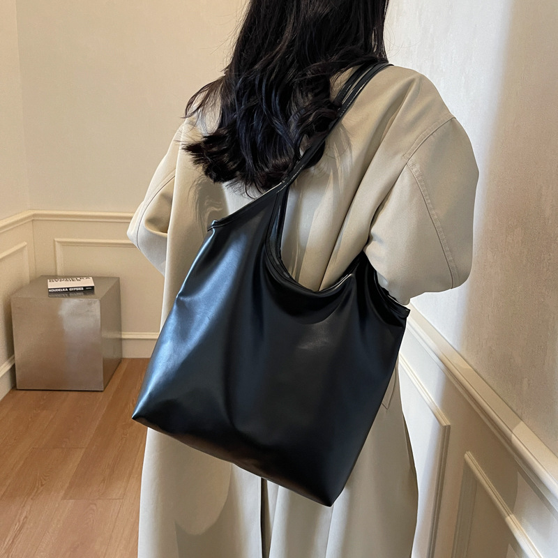 2024 nuevo bolso de mujer, bolso de hombro de alta capacidad, bolso retro de invierno, moda para mujeres