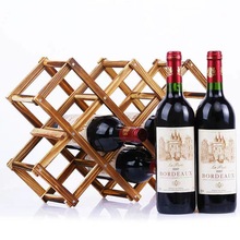红酒架欧式实木摆件创意葡萄酒架实木展示架家用酒瓶架客厅酒架子