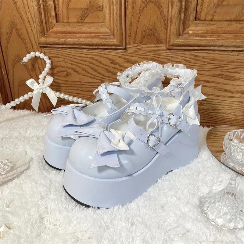 Y2K Sweet and Cool Lolita Shoes Lolita Shoes Small Leather Shoes Jk Matching Skirt Cute Round-Toe Princess Platform Shoes Y2K Sweet and Cool Lolita Shoes Lolita Shoes Small Leather Shoes Jk Matching Skirt Cute Round-Toe Princess Platform Shoes