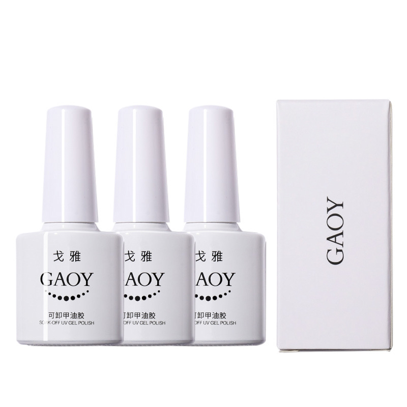 Goya Nail Polish Gel Manicure Shop chuyên về gel màu khỏa thân trị liệu bằng ánh sáng gel làm móng tay móng tay đặc biệt đầy đủ sỉ 72 bộ màu