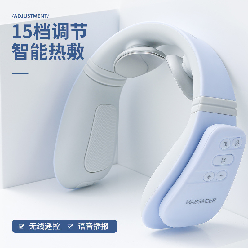 ミニ頸椎理学療法装置、小型ネックマッサージャー、電気パルス肩と首のポータブルスマートマッサージャー|undefined