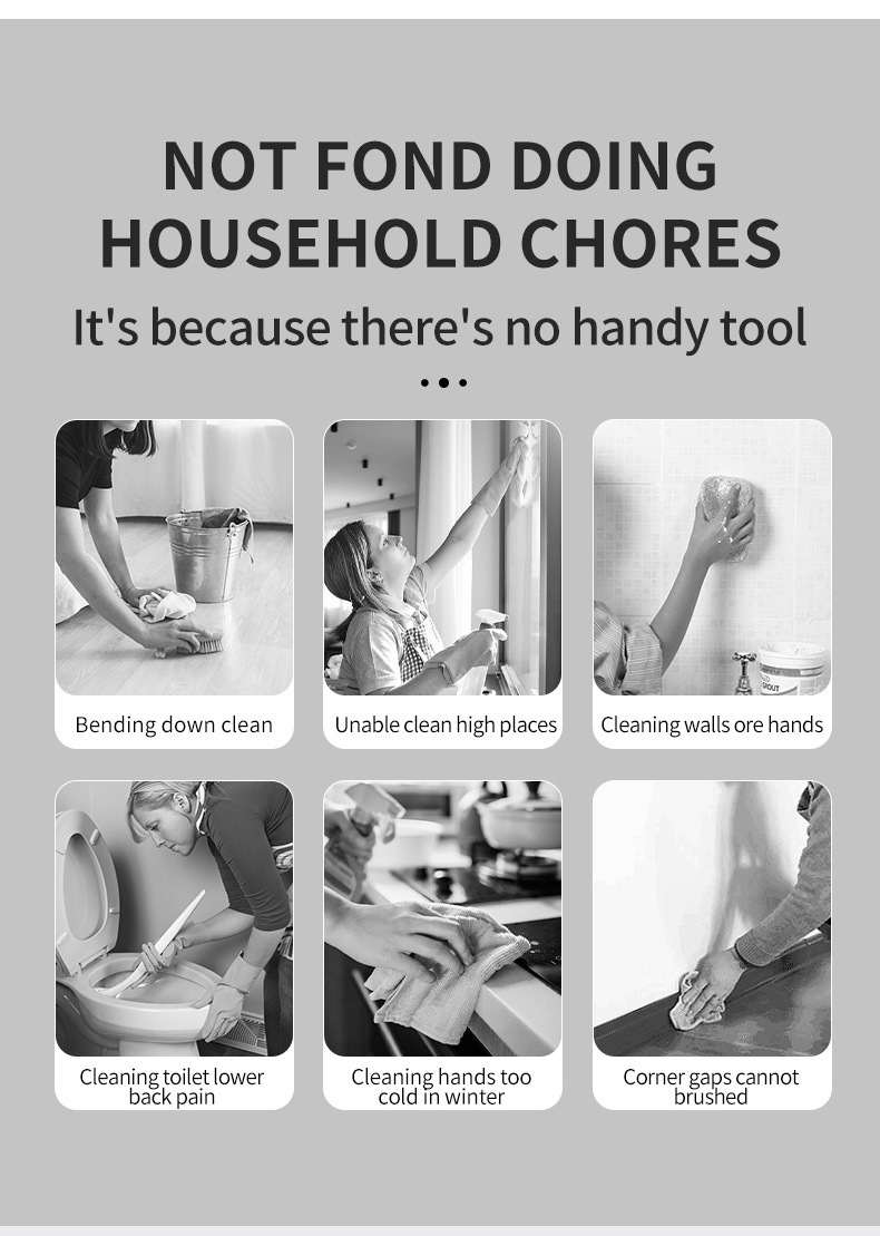 Title 4, Cepillo eléctrico inalámbrico 6 en 1 con mango ...