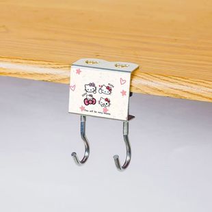 Office Desk Student Backpack Hook, Removable and Detachable Hanging Hook, Desk-Side Punch-Free Heavy-Duty Backpack Hanger