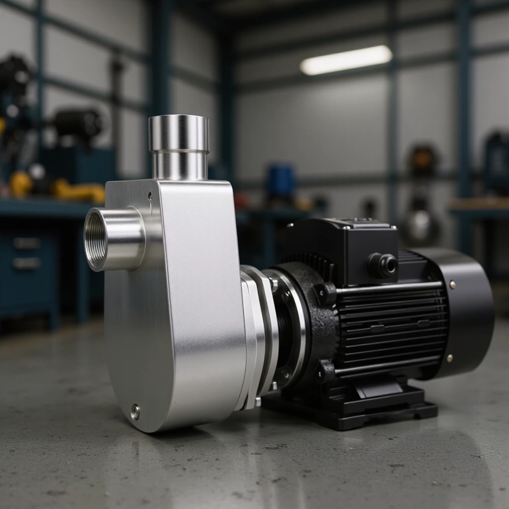 Самовсасывающий насос из нержавеющей стали 304 насос для перекачки вина насос для продуктов питания и напитков антикоррозийный химический перекачивающий насос кислоты и щелочи, устойчивый к высоким температурам, тепло соевого молока