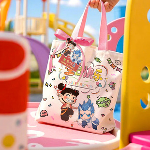 Graduation Season Gifts for the Whole Class Canvas Bag Birthday Gift Bag High-End Kindergarten Souvenir Handbag Customization