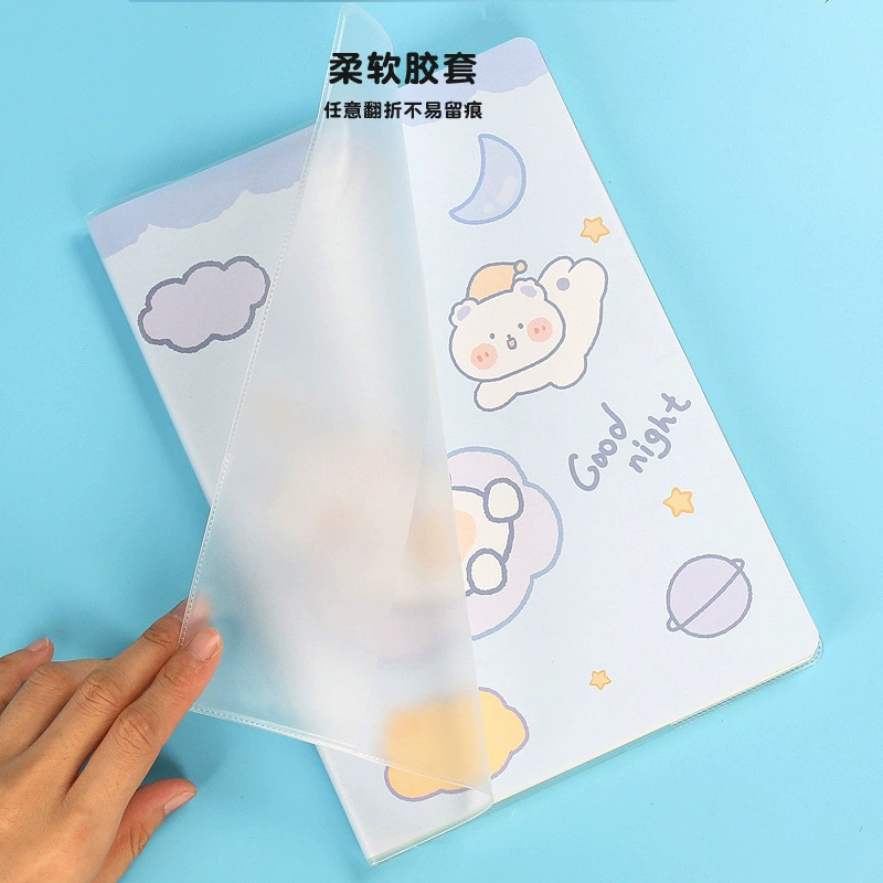 Laptop, book, big waterproof fresh notebook, for students