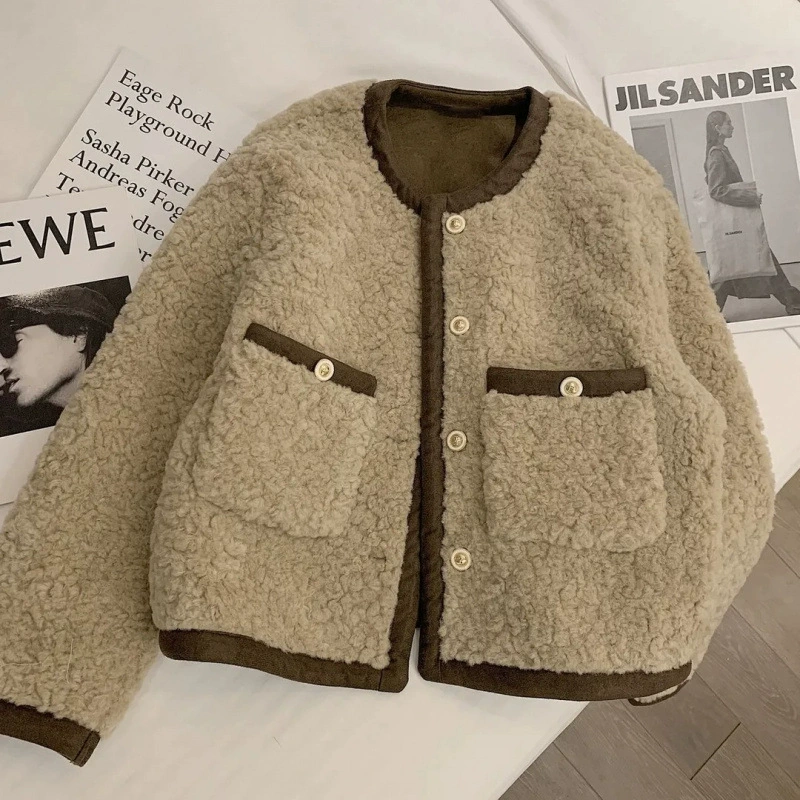 Демисезонная бархатная куртка, стиль Chanel