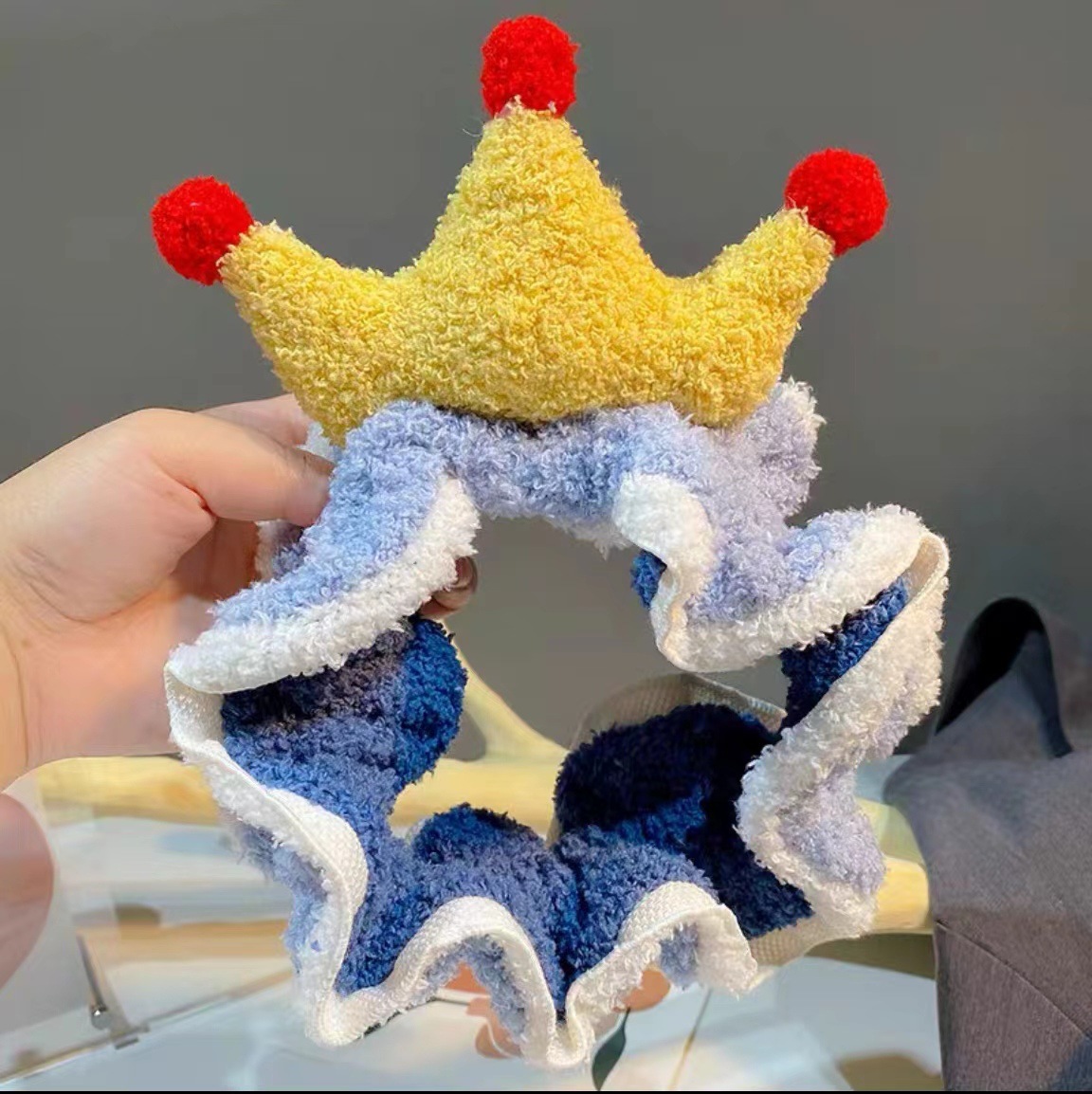 Lavado de la cara banda de pelo de moda femenina Coreana Red diadema roja estudiante dulce Linda máscara de maquillaje banda de pelo horquilla