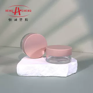 恒诚厂家定制圆形散粉盒 化妆品旅行粉饼瓶膏霜分装瓶包材