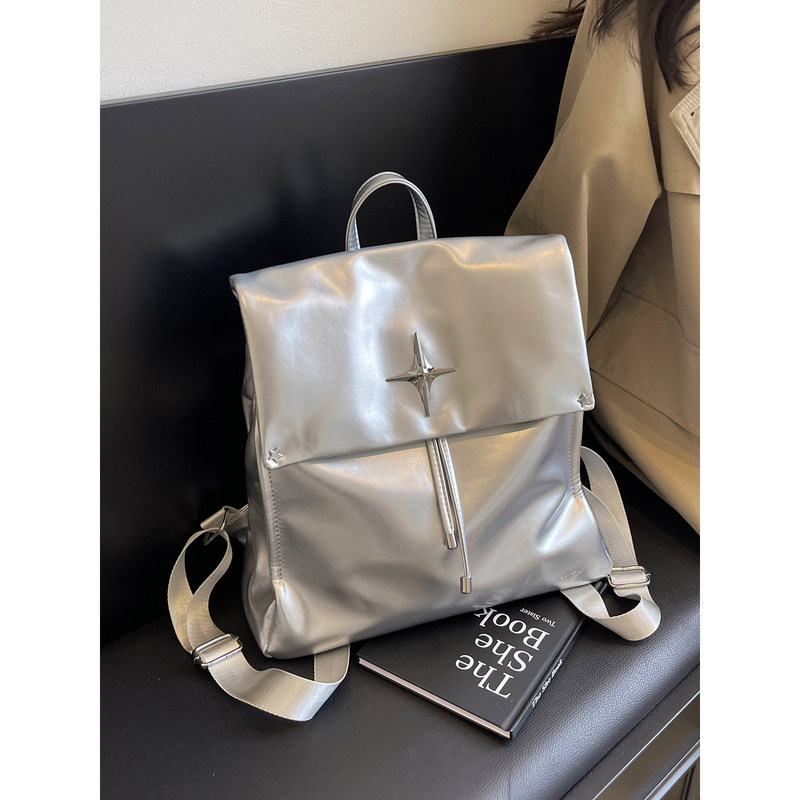 Casual Large-Capacity Women's Backpack 2026 New Stylish Versatile Commuter Backpack Travel Student School Bag
