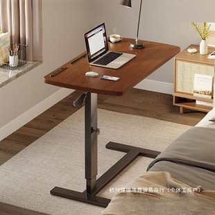 Liftable Folding Computer Table Mobile Bedside Table Home Bedroom Bed Table Office Desk Dormitory Study Table