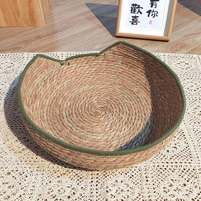 고양이 귀 육군 녹색 벌거벗은 둥지