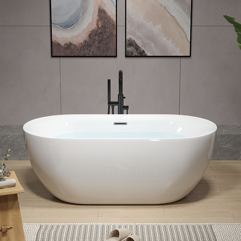 Bathroom Household Small-Sized Single-Person Acrylic Seamless Integrated High-End Freestanding Bathtub for Adults