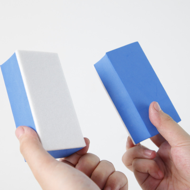 90*50*25MM贴合毛毡布汽车去油膜清洁擦子 美容保养打蜡EVA板擦