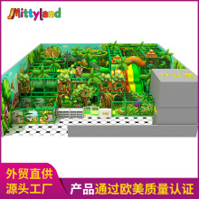 跨境淘气堡大型儿童游乐场室内区早教游乐园滑梯新幼儿园游乐设施