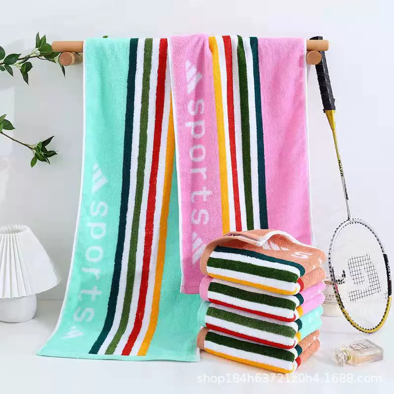 Длинное полотенце для спортзала для мужчин и женщин, 34×120 см, 1,2 м