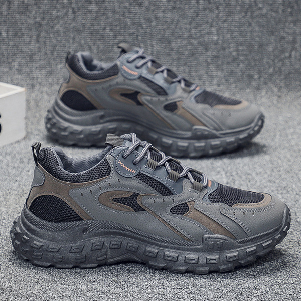Sports dad shoes for men in spring and autumn new breathable mesh…