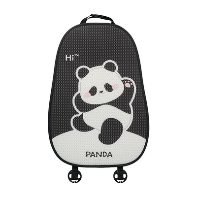 cotton car headrest waist support: Headrest - honeycomb-beckoning-panda-cushion-backrest