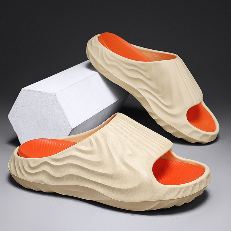 Zapatillas deportivas de tendencia de verano para hombres antideslizantes, zapatillas casuales de playa gruesas, zapatillas de moda para hombres, zapatillas frías de moda