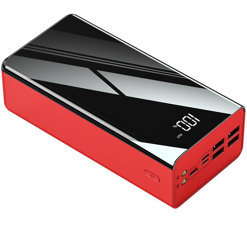 powerbank充电宝大容量50000毫安快充自带线批发移动电源一件代发|undefined