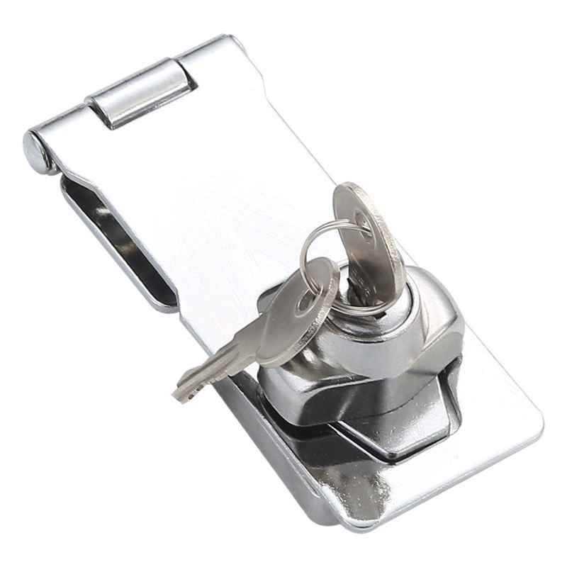 Замок два-в-одном из нержавеющей стали замок пластина раздвижная дверь шкафа левая открытая правая открытая Засов Замок файлового шкафа утолщенный