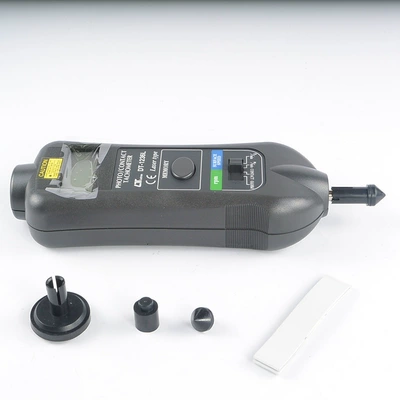 Tayvan Luchang DT-1236L Lazer Təmas İkili Taxometr Yüksək Dəqiqlikli Sürətölçən Rəqəmsal Taxometr Orijinal